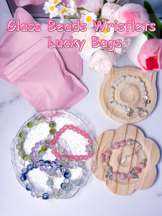 Lucky Bags: Glass Beads Wristlets